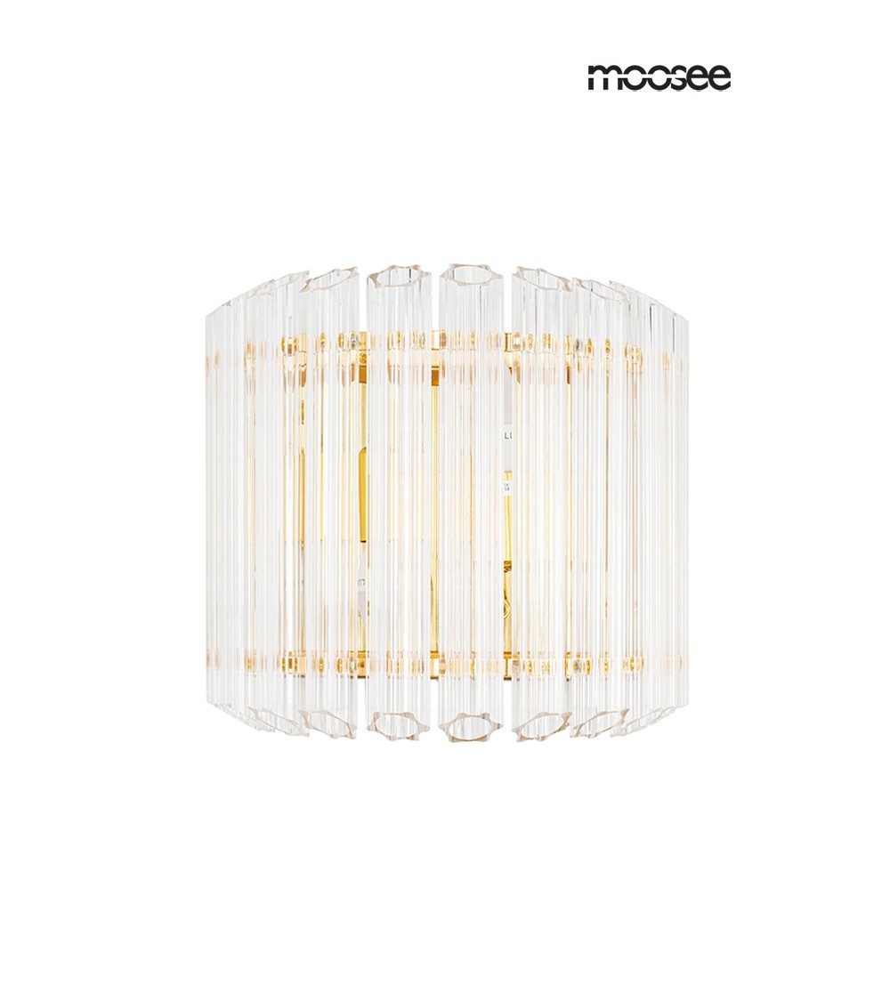 MOOSEE lampa ścienna PALACE złota