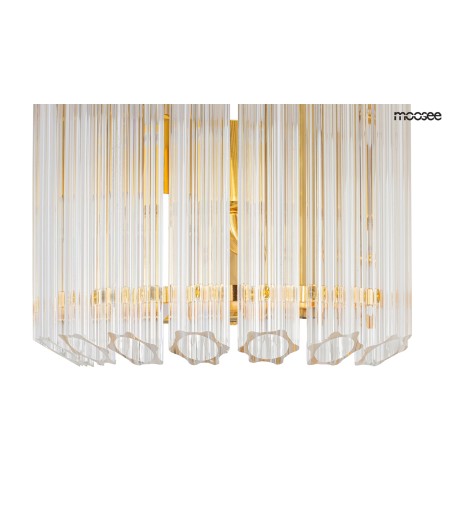 MOOSEE lampa ścienna PALACE złota