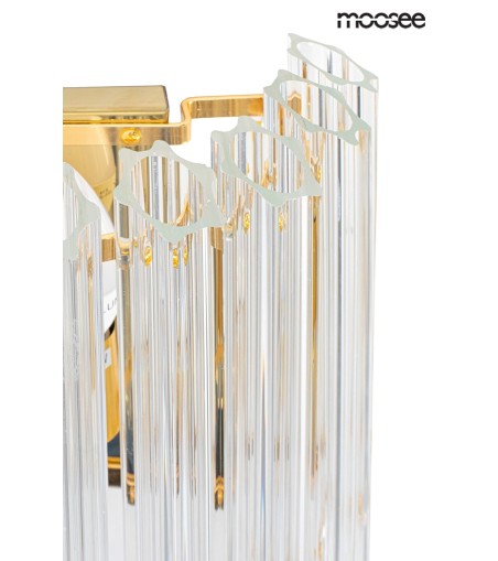 MOOSEE lampa ścienna PALACE złota