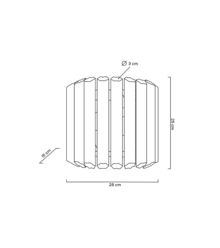 MOOSEE lampa ścienna PALACE złota