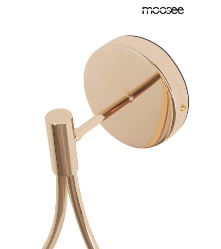 MOOSEE lampa ścienna ROMA złota