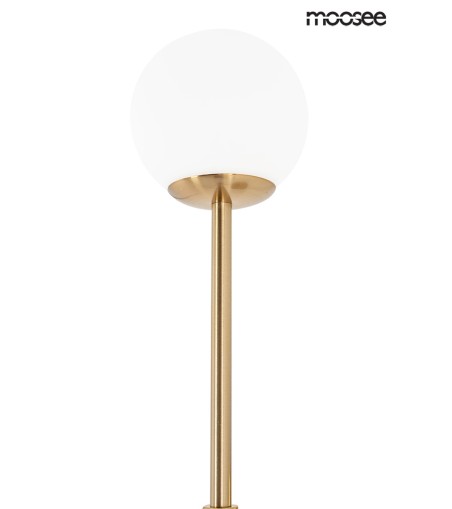 MOOSEE lampa ścienna LUCCA złota