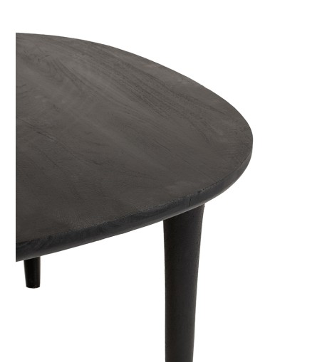 MaMaison stół jadalniany LAMINAR 120      czarny / drewno