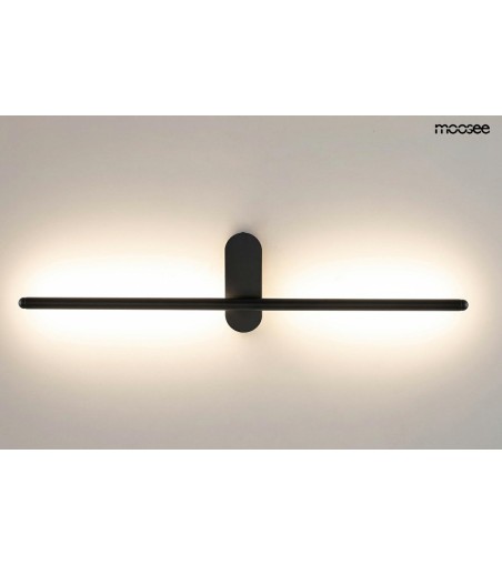 MOOSEE lampa ścienna TOBIA czarna