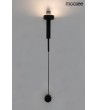 MOOSEE lampa ścienna CLARID BLACK czarna