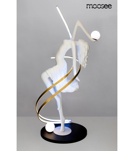 MOOSEE lampa podłogowa DANCING QUEEN  biała