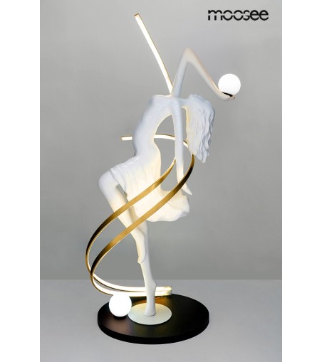 MOOSEE lampa podłogowa DANCING QUEEN  biała