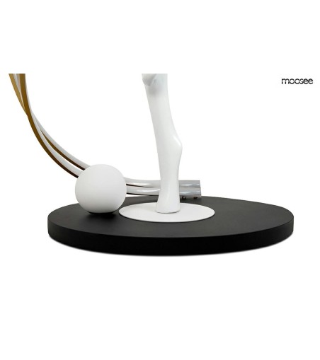 MOOSEE lampa podłogowa DANCING QUEEN  biała