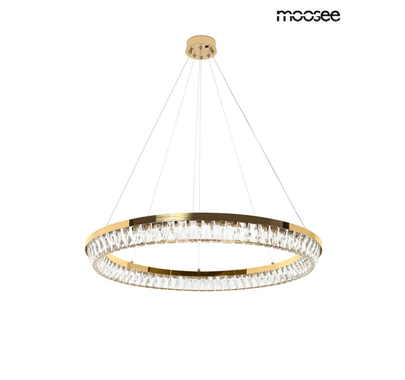 MOOSEE lampa wisząca SAVOY 100 złota