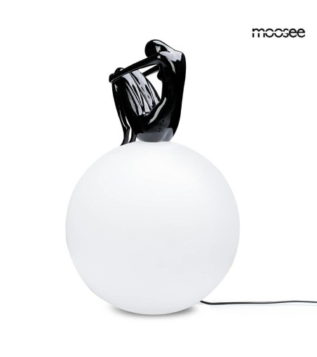 MOOSEE lampa stołowa UOMO 35 czarna