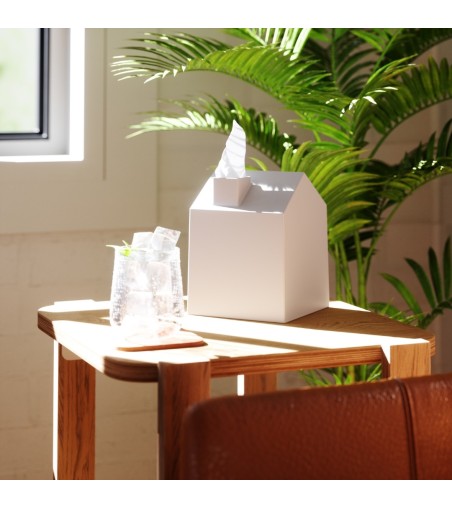 UMBRA pudełko na chusteczki CASA białe