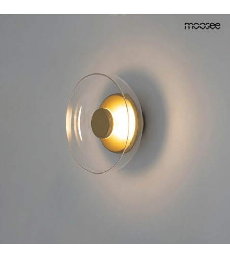 MOOSEE lampa ścienna EDEN WALL złota