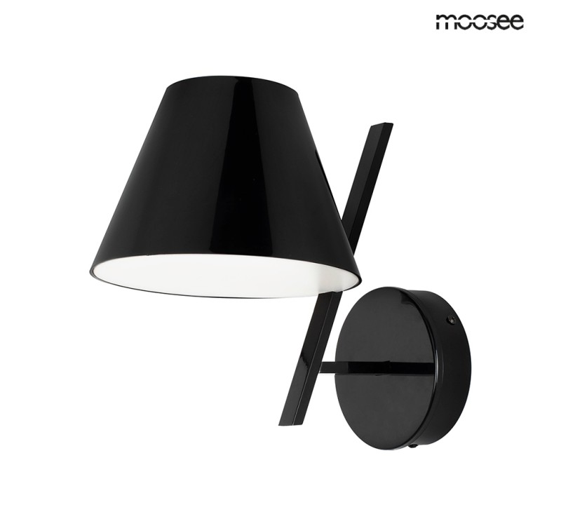MOOSEE lampa ścienna MAGO czarna