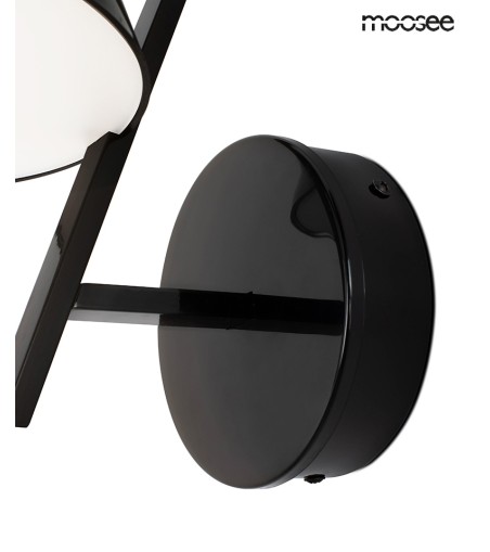 MOOSEE lampa ścienna MAGO czarna