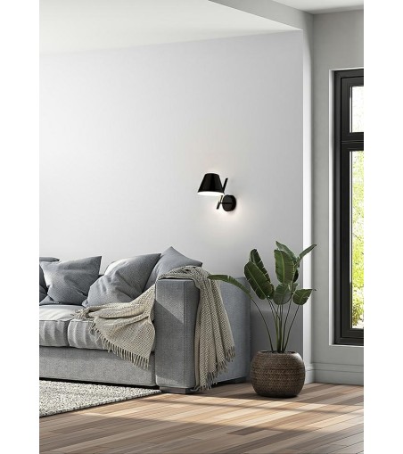 MOOSEE lampa ścienna MAGO czarna