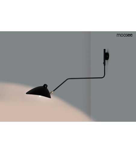 MOOSEE lampa ścienna RAVEN  - aluminium, stal węglowa