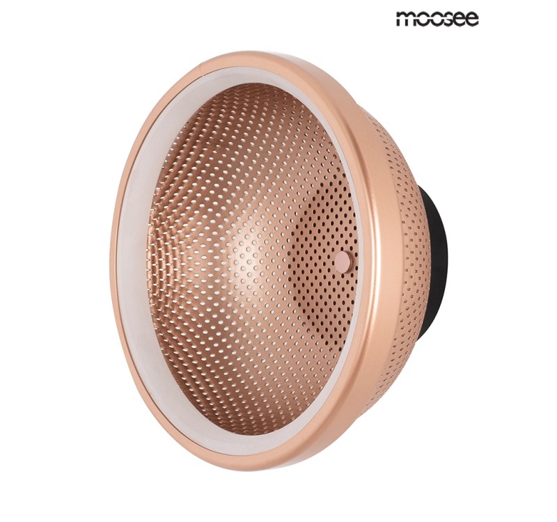 MOOSEE lampa ścienna FARO miedziana