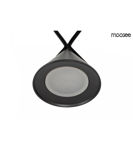 MOOSEE lampa wisząca ATLAS 3 czarna