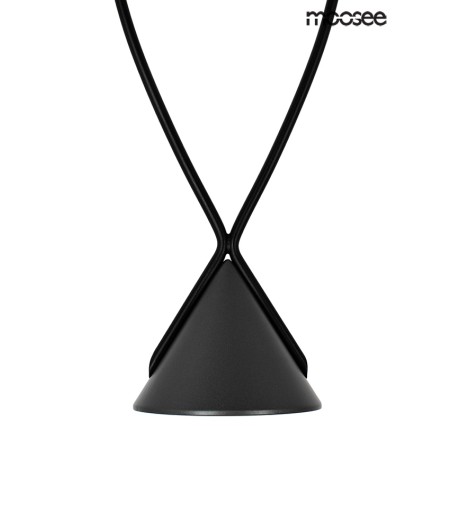 MOOSEE lampa wisząca ATLAS 3 czarna