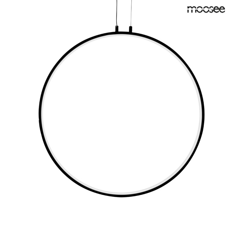 MOOSEE lampa wisząca CIRCULO 80 czarna