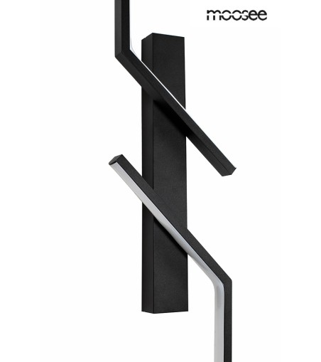 MOOSEE lampa ścienna MAISON 100 czarna