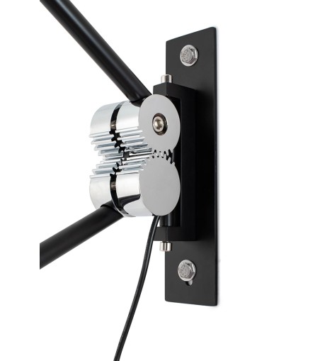 MOOSEE lampa ścienna GEAR czarna