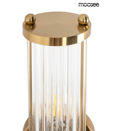 MOOSEE lampa ścienna PILAR złota