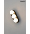 MOOSEE lampa ścienna DROPS 3 czarna
