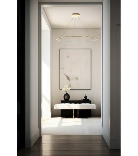 MOOSEE lampa wisząca RING SLIM 100 złota