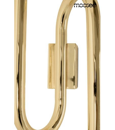 MOOSEE lampa ścienna MACAROON złota