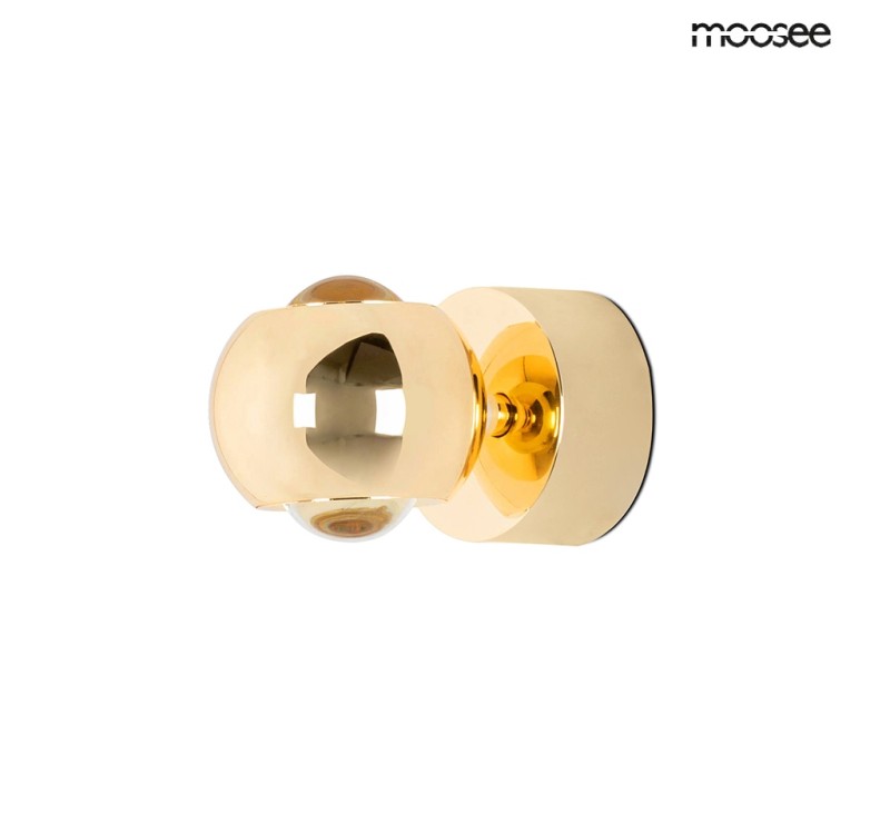 MOOSEE lampa ścienna EOS złoty