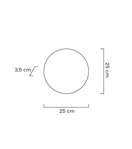 MOOSEE lampa ścienna SHADOW SUN 25 złota