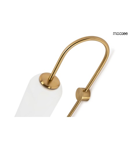 MOOSEE lampa ścienna SLACK złota / biała