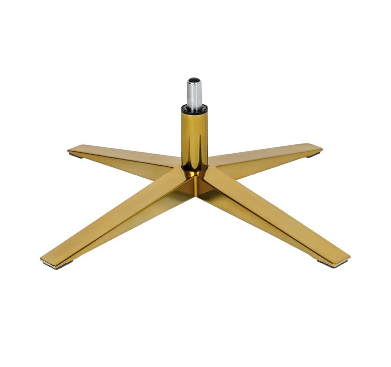 Noga i uchwyt fotel EGG SZEROKI GOLD - stal lakierowana na złoty połysk