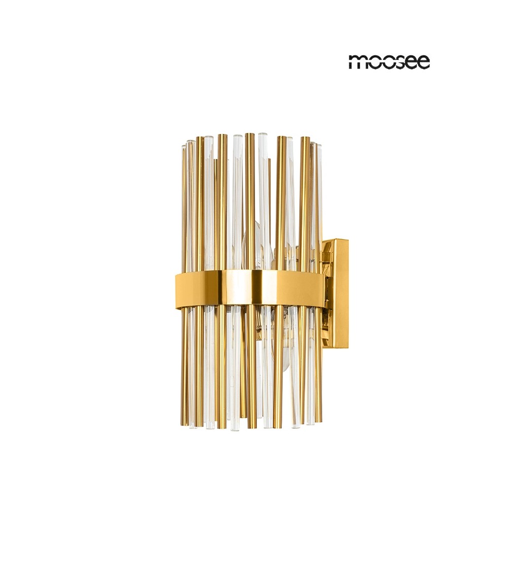 MOOSEE lampa ścienna GARDA złota