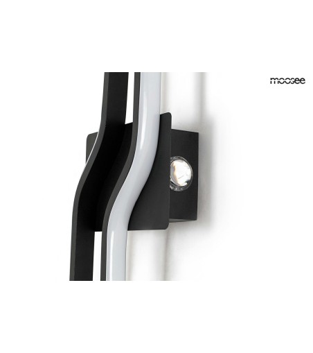 MOOSEE lampa ścienna ROCHE 100 czarna