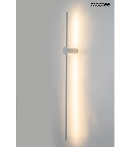MOOSEE lampa ścienna OMBRE 120 biała