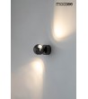 MOOSEE lampa ścienna EOS czarny chrom