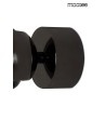 MOOSEE lampa ścienna EOS czarny chrom