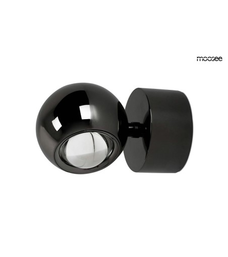 MOOSEE lampa ścienna EOS czarny chrom