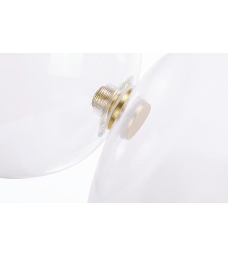 MOOSEE lampa wisząca CAPRI 6 złota - 60   LED, alumiumium, szkło