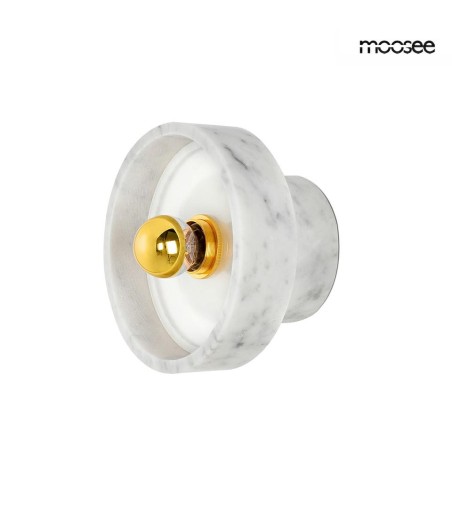 MOOSEE lampa ścienna ARCO biała