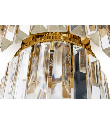 MOOSEE lampa ścienna IMPERIAL WALL GOLD   - stal, kryształ
