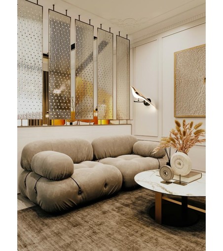 MOOSEE lampa ścienna BIRD złota