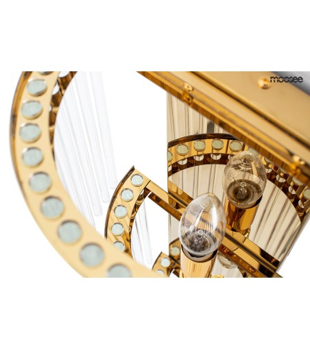 MOOSEE lampa ścienna ESTRO złota