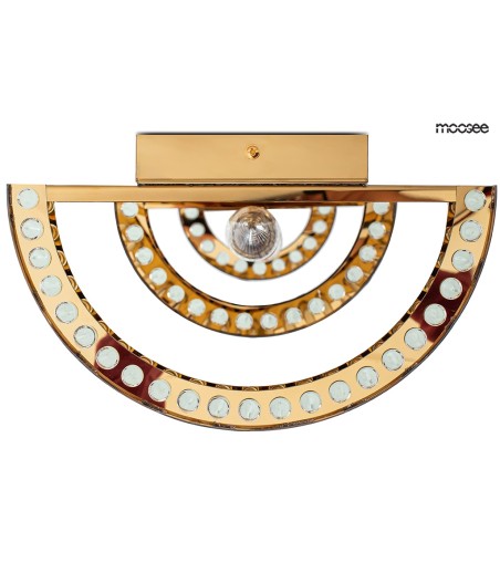 MOOSEE lampa ścienna ESTRO złota