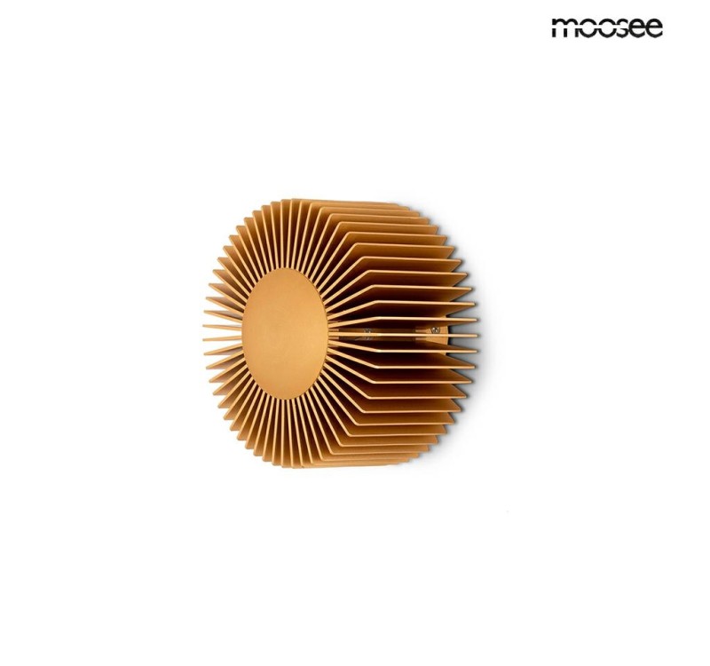MOOSEE lampa ścienna SUNNY złota