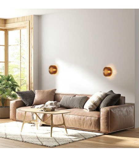 MOOSEE lampa ścienna SUNNY złota