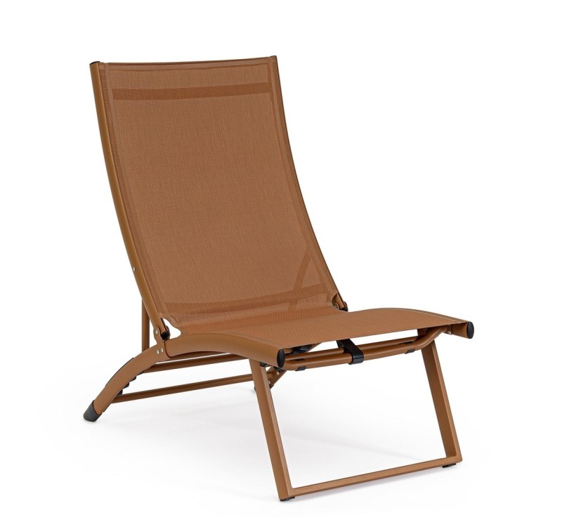 BIZZOTTO leżak ogrodowy TAYLOR brązowy