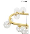 MOOSEE lampa wisząca ALURE OVAL 120       złota